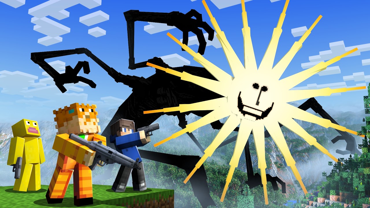 Thumbnail of 3 Idiots Hunt Down the Sun Man in Minecraft