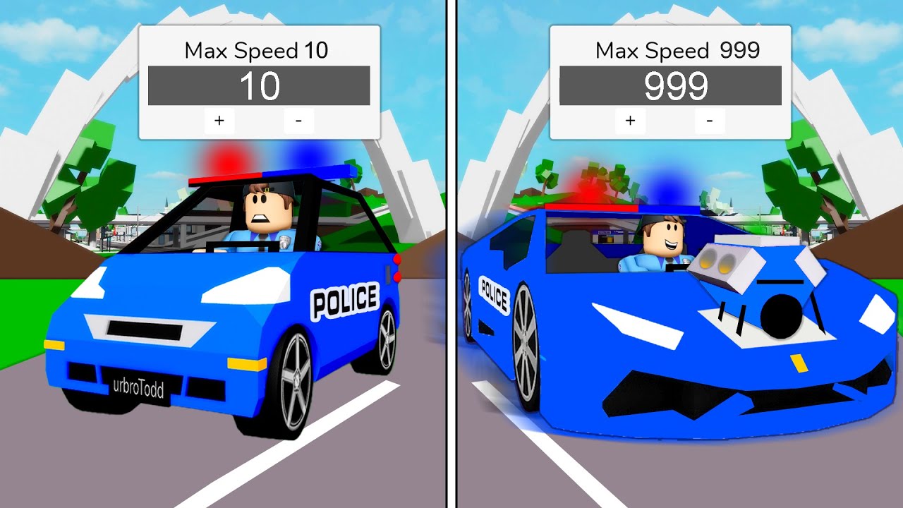 Thumbnail of Upgrading SLOWEST to FASTEST Police Car!! (Brookhaven RP)